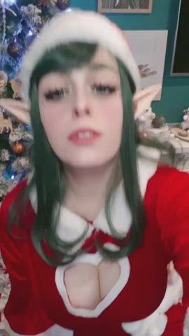 Ahegao Spit Tongue Fetish gif