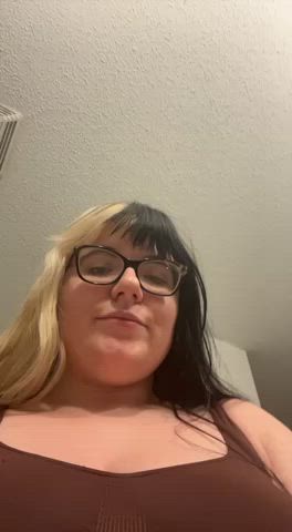 boobs chubby tits titty drop goth-girls gif