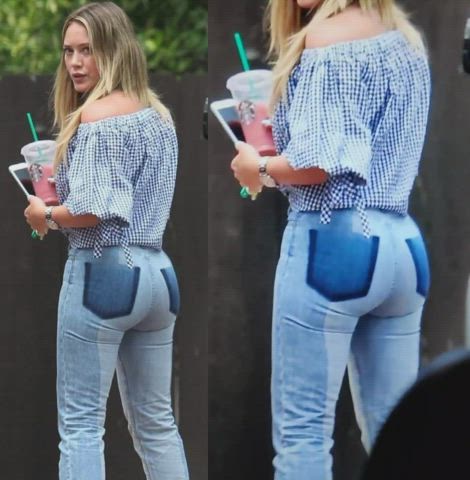 Hilary Duff's Phat Ass Made Me Cum