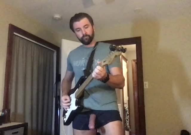 Literally rocking out with my cock out [37]