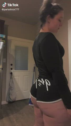 Ass Big Ass Jiggling Pawg Shaking Shorts TikTok gif