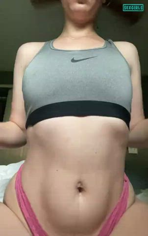 big tits boobs erect nipples gif