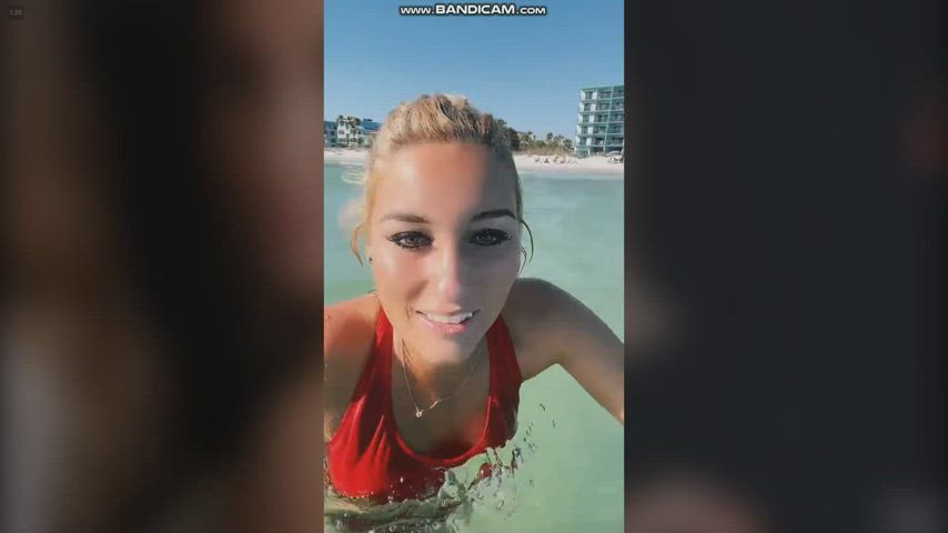 See Through Clothing Swimsuit TikTok gif