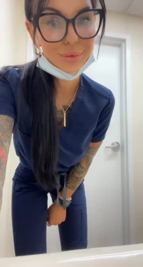amateur latina nurse gif