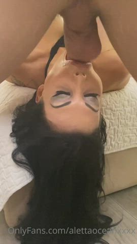 Face fucking Aletta