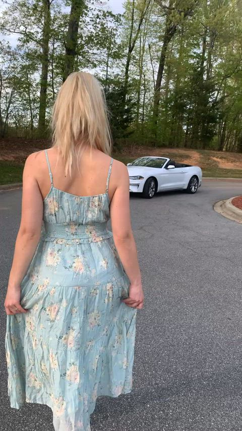 It’s spring and I made the most of this rental (f)
