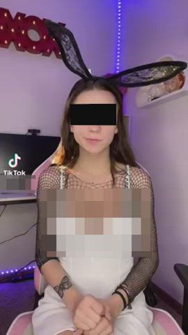 Censored Tease TikTok gif