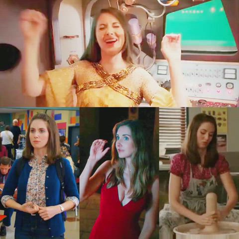 Alison being the queen of suggestive gestures