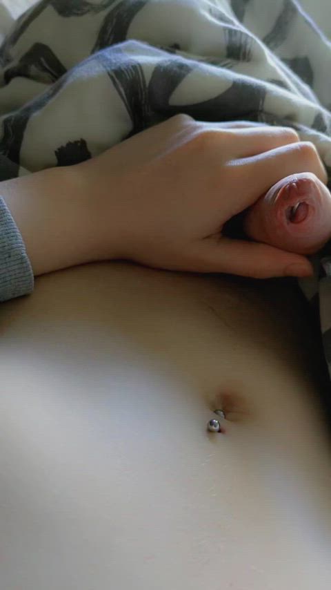 cum pierced piercing trans gif