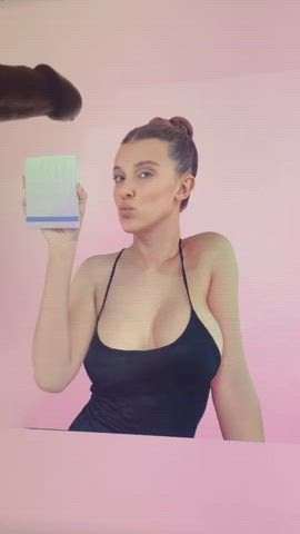 Millie bobby brown huge Cum tribute (TV)