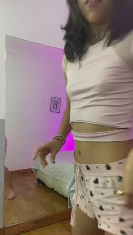 camgirl cute dancing latina seduction sensual sex skinny teen teens gif