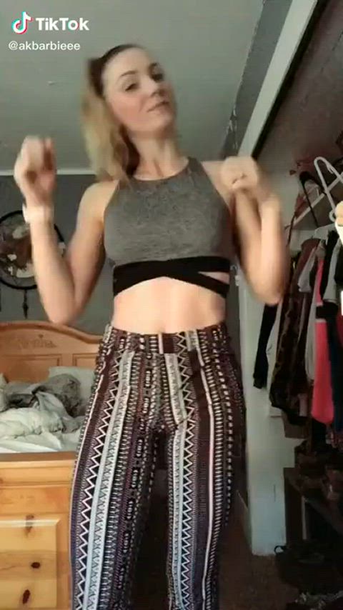 18 years old babe cute girls pretty sex starlet teasing teen tiktok gif