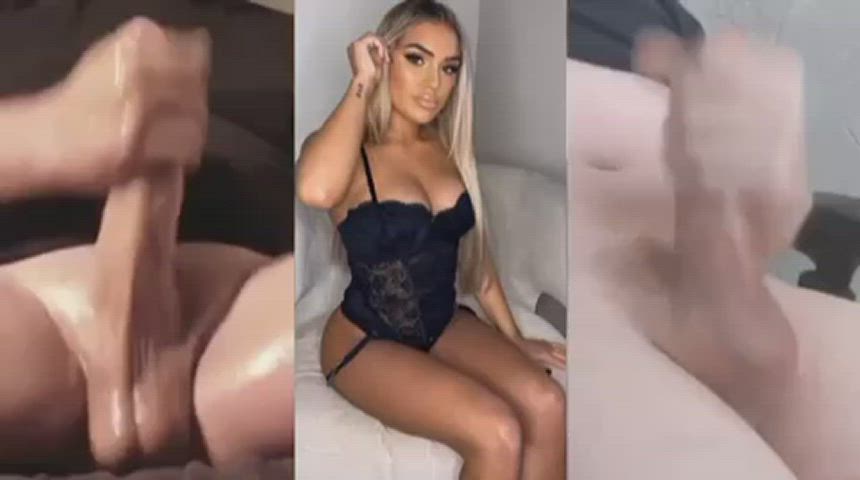 amateur big tits boobs cum cumshot masturbating teen tits gif