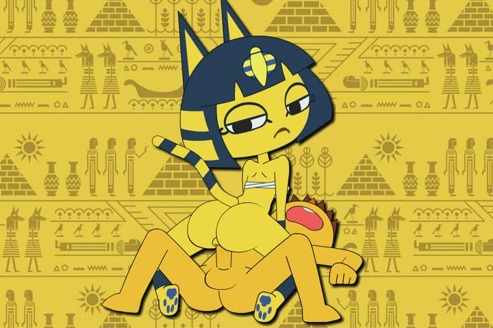No one can resist Ankha's techniques