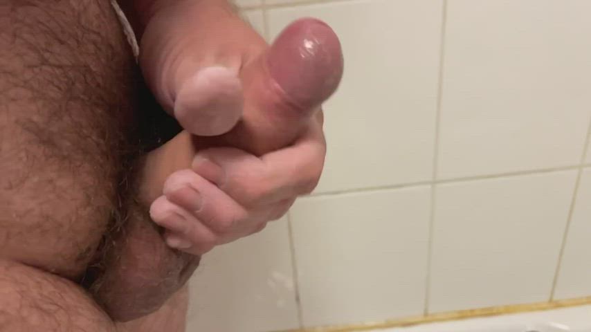 Bathtime Cumshot