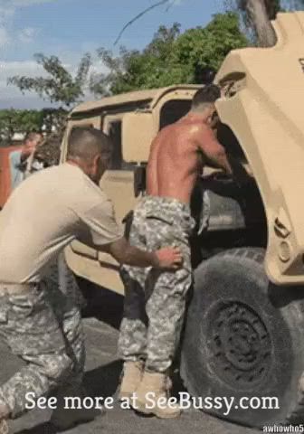 Ass Cock Military gif