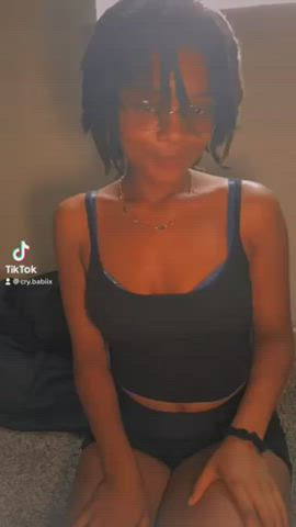 ebony teen tits gif