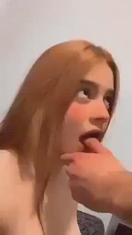 Redhead Submissive r/DDlg gif