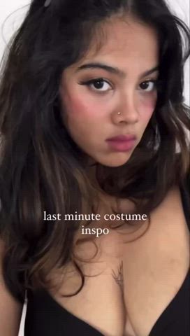 barely legal big tits halloween tits gif