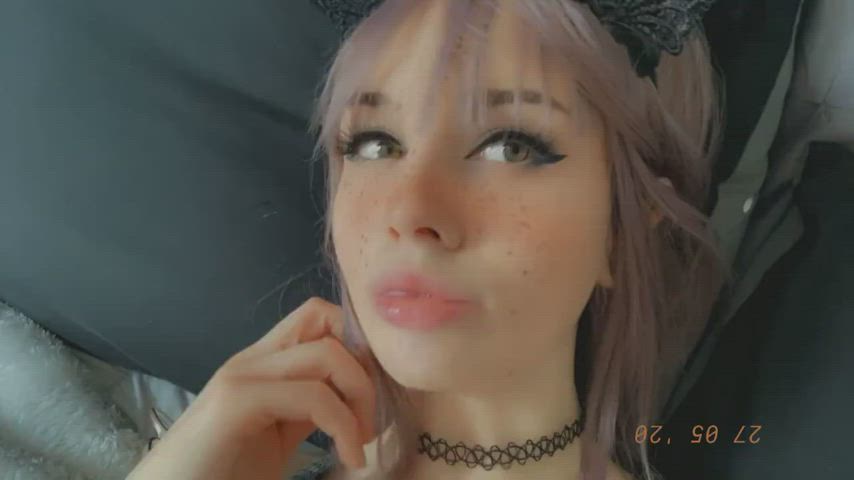 ahegao choker cosplay gif