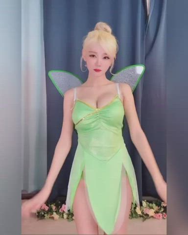 Asian Cosplay Cute Korean Model gif