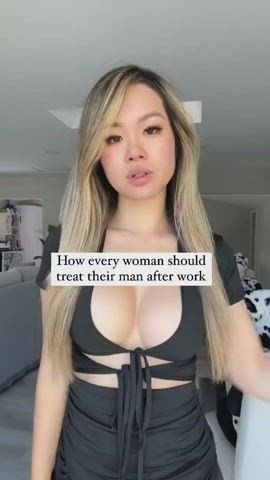 asian boobs caption gif