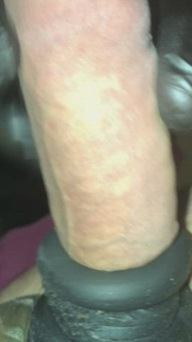 Close Up Dirty Talk Exhibitionist Kinky Latex Gloves Male Masturbation Shaved UK
