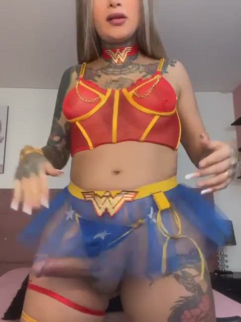 This very special Wonder Woman will catch you and punish you with her lasso of truth