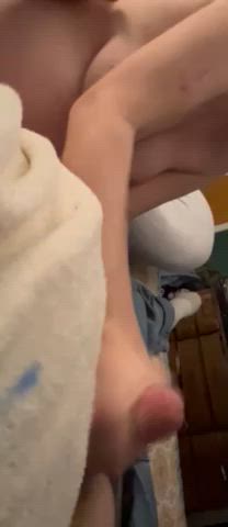 amateur handjob homemade gif