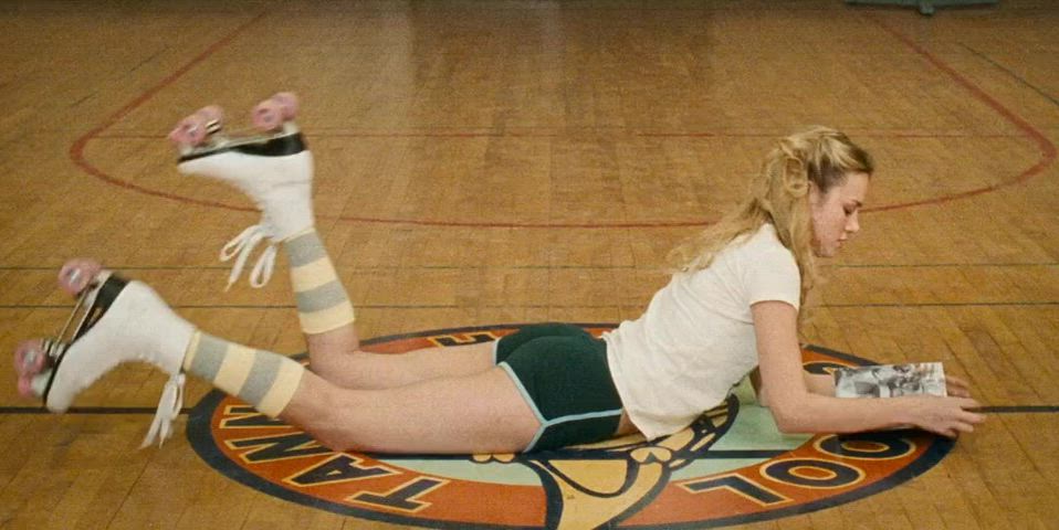 ass brie larson celebrity female socks gif