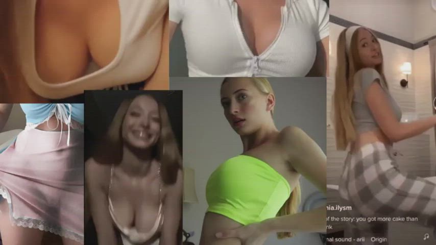 Big Tits Tease TikTok gif