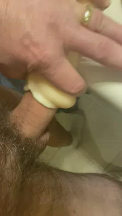 Cum Male Masturbation Toys gif