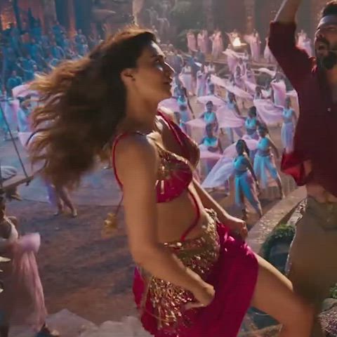 bollywood boobs cleavage dancing indian shaking tits gif
