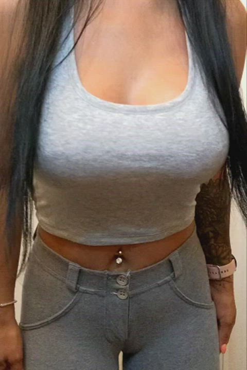 Definitely no bra with this top.....do you agree?