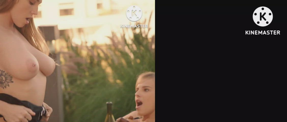 cumshot jillian janson kendra sunderland gif