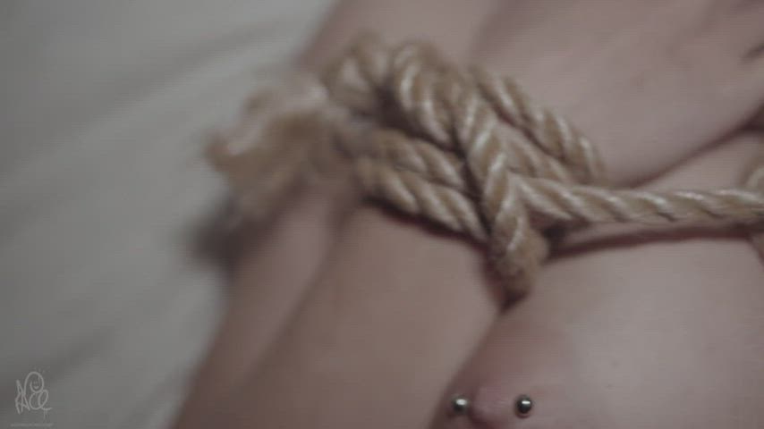 Pierced Ropes Slave gif