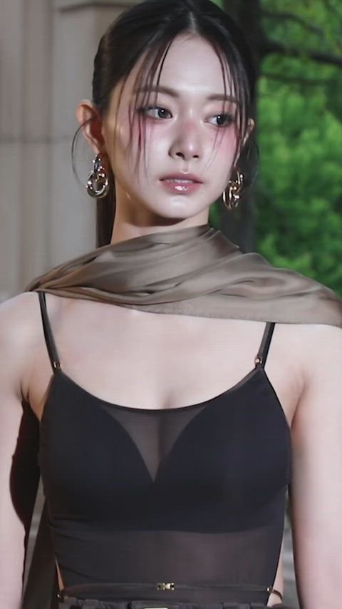 asian bra model see through clothing taiwanese kpop gif