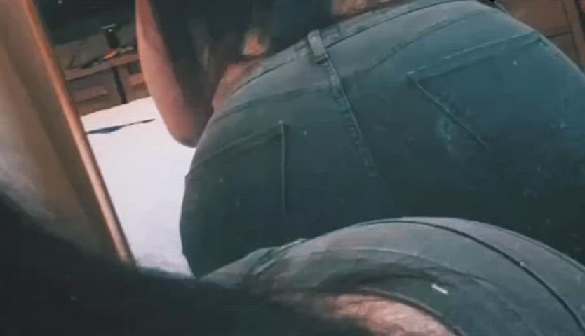 amateur big ass booty no face thick gif