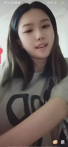 chinese cute nipple webcam gif