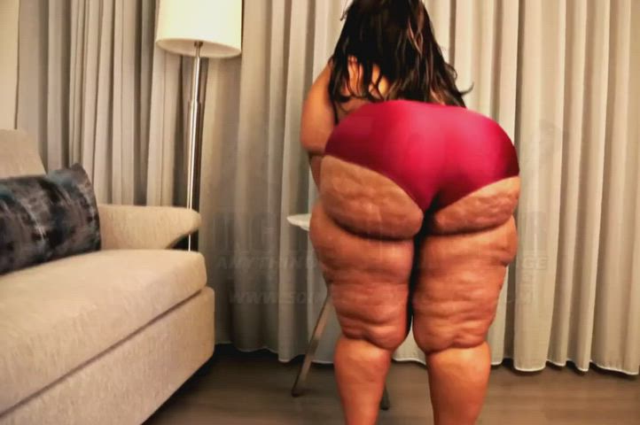 Ass BBW Booty Thick gif