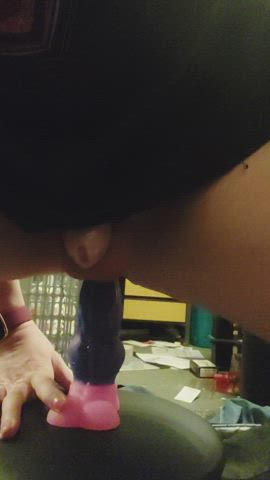 anal dildo mtf trans gif