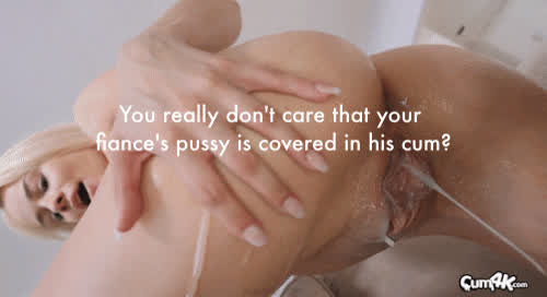 Cum Dripping Hotwife Pussy gif