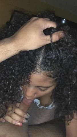 Latina sucking Latino [mf]