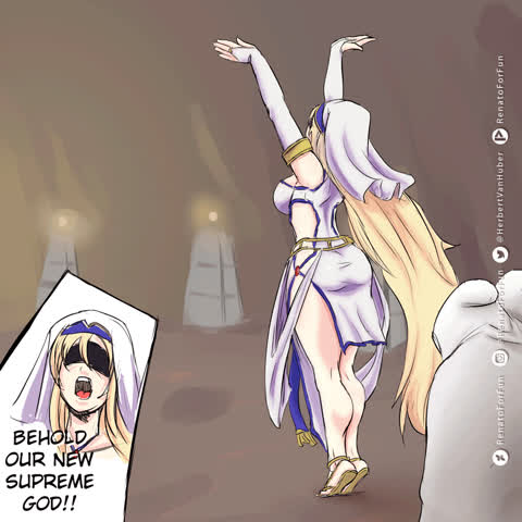 Sword Maiden has converted herself GIF (renatoforfun)