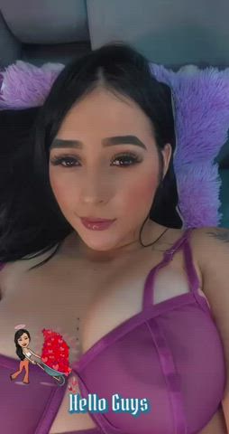 camgirl colombian cute model webcam gif
