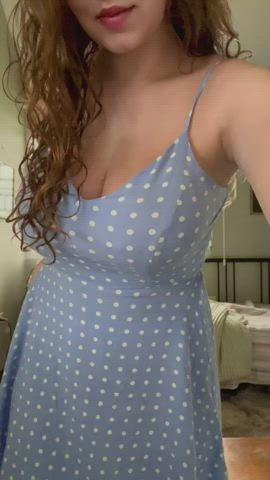 ass big tits redhead gif