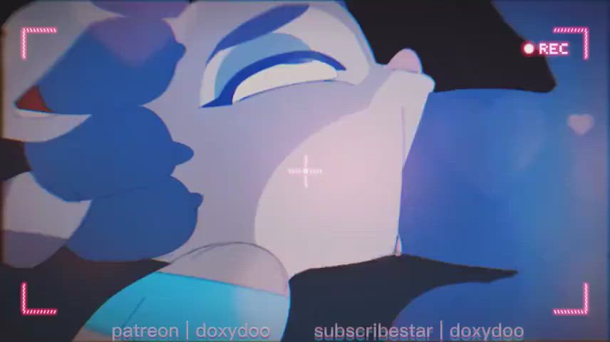 animation blowjob bunny deepthroat face fuck parody police sex tape throat fuck gif