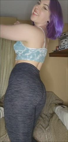 Booty Leggings Wedgie gif