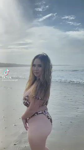 asian ass big tits bikini tiktok gif