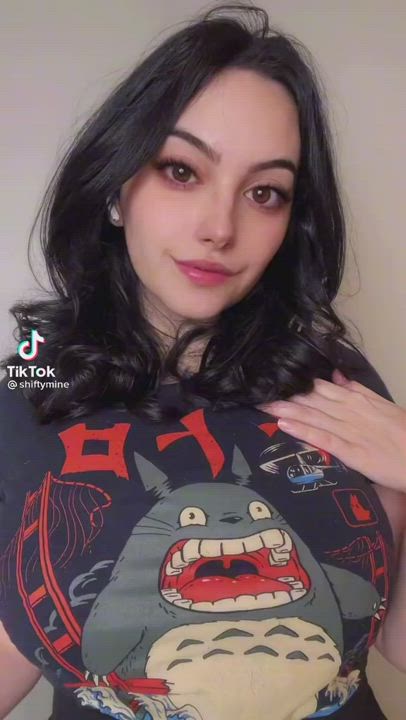 Busty Clothed Italian gif